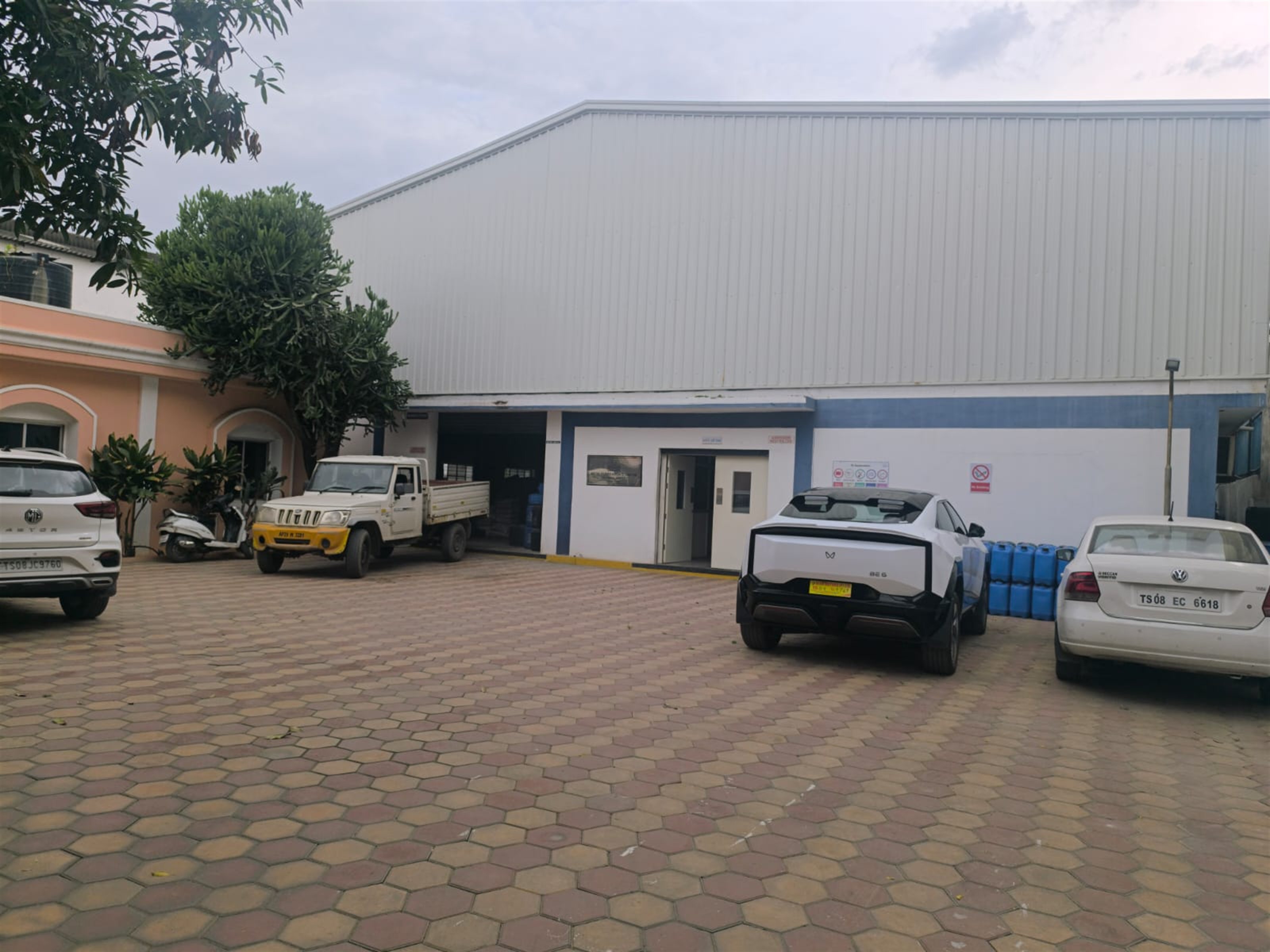 Full view of the MetalGuard manufacturing shed, IDA Nacharam, Hyderabad